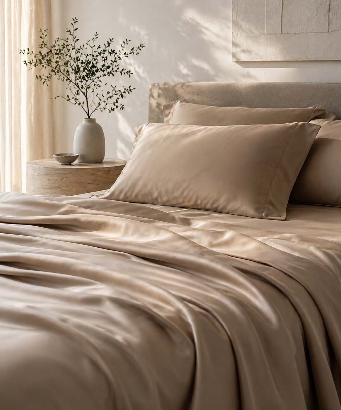 Qu’est-ce que le satin de coton? Avantages, toucher et comparaison