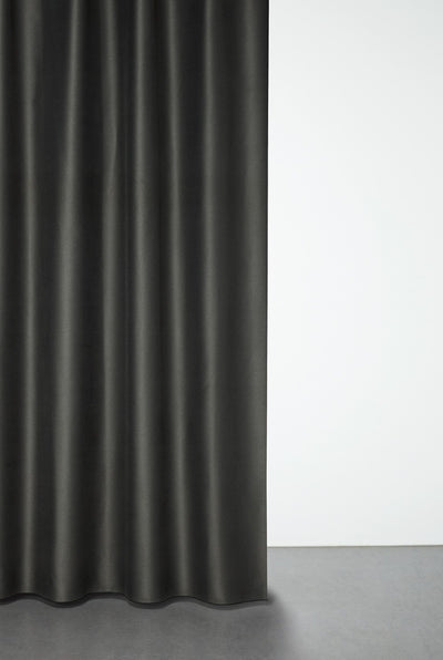 Blackout Curtains “Nightfall” in Anthracite Color-ZigZagZurich