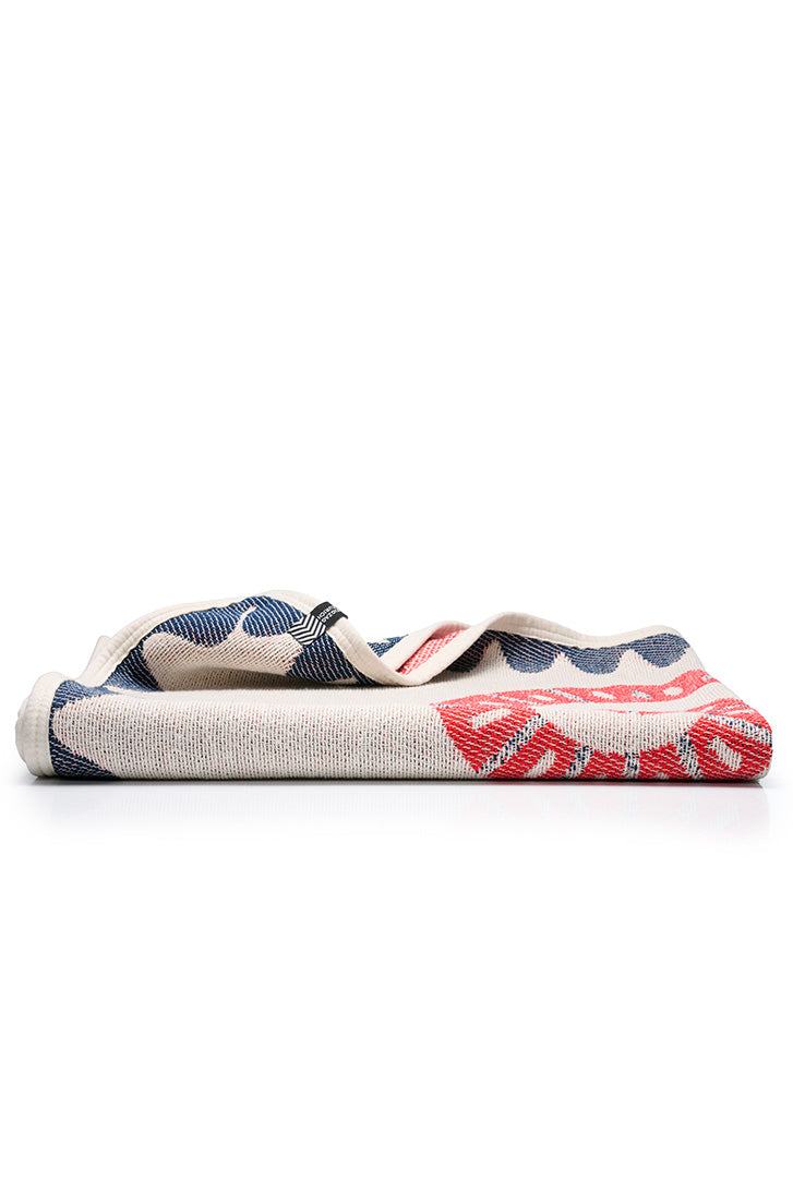 Cotton Beach Towel & Mini Blanket “Hippocuddle” by Dario Cortese