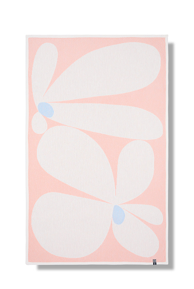 Cotton Beach Towel & Mini Blanket “Inky Pinky” by Thomas Heinz