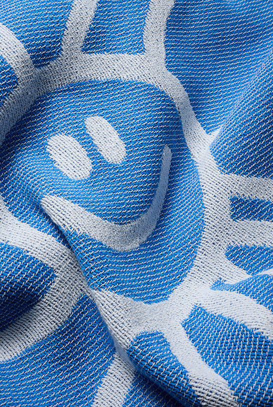 Cotton Beach Towel & Mini Blanket “Peace” by Jody Barton