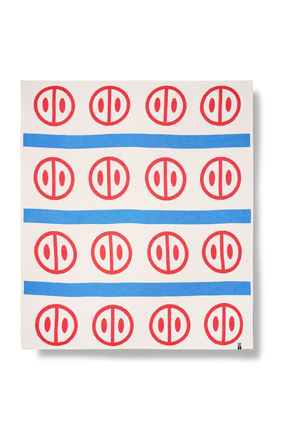 Cotton Blanket "Lappland" by Nathalie Du Pasquier & George Sowden