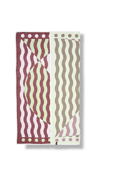 Cotton Blanket “Morcote” by Paolo Giacomazzi