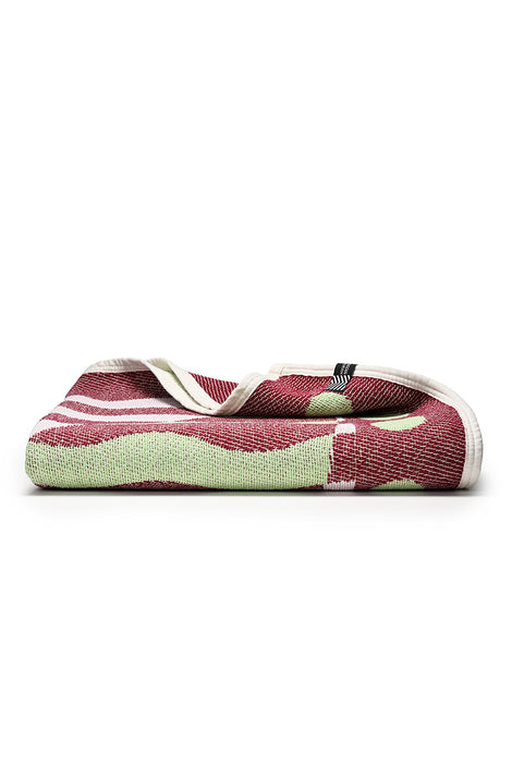 Cotton Blanket “Morcote” by Paolo Giacomazzi