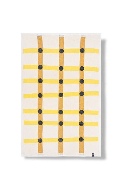 Cotton Beach Towel / Mini Blanket “Shake your move” by Federico Angi