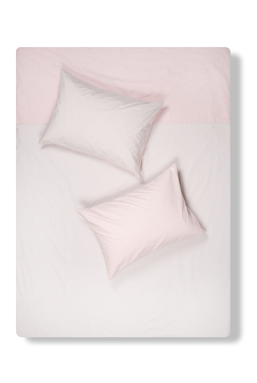 Percale Cotton Summer Cuff Sheet – Blush / Desert – ZigZagZurich