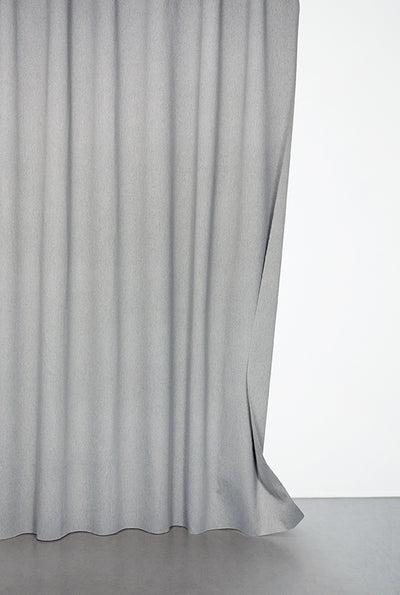 Blackout Curtains (Double Sided Linen Weave ) in Ash Grey
