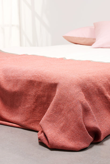 NESSO Bedspread in Rust-ZigZagZurich