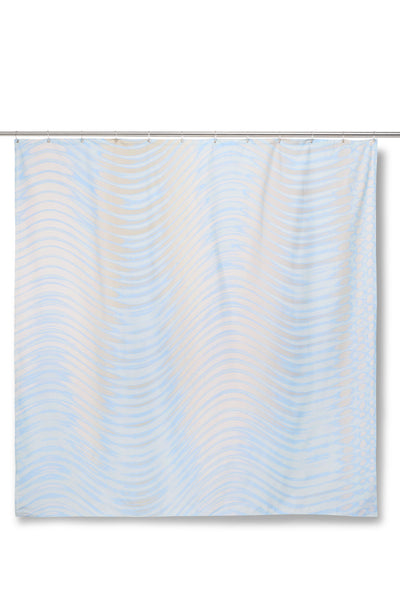 Artist Cotton Shower Curtain "Drift" by Blanca Frei