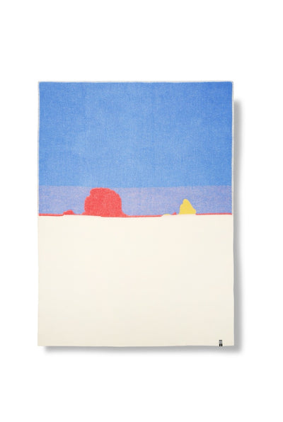 Wool Blanket "Landscape" by Christoffer Jørgensen-ZigZagZurich