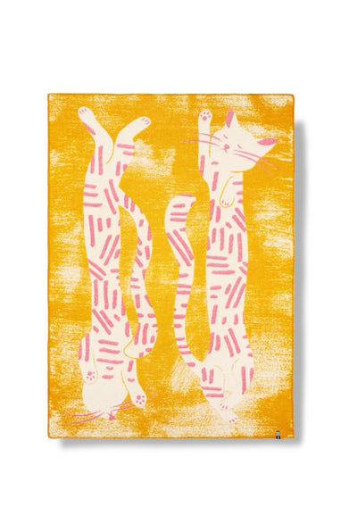 Wool Blanket "Pitschi" by Vera Loher-ZigZagZurich