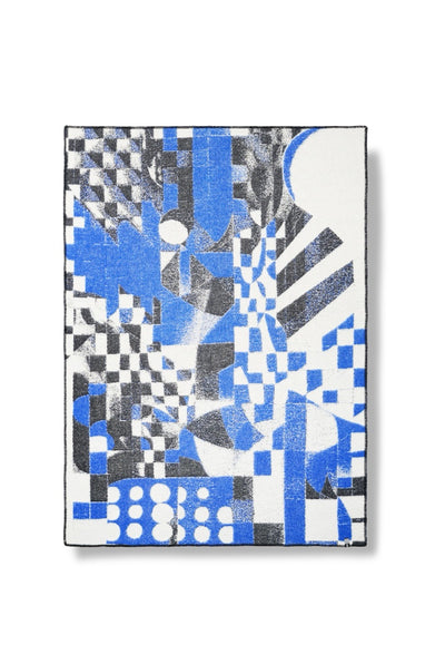 Wool Blanket "Relativity" by Dario Cortese-ZigZagZurich